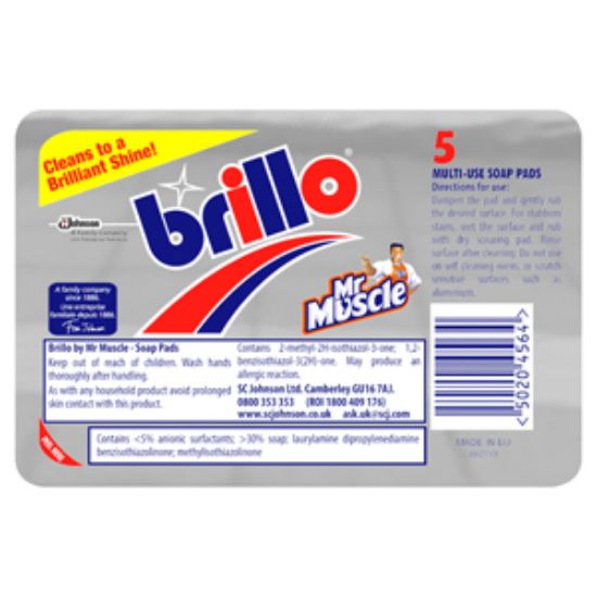 Picture of Brillo Soap Pads 5's x24